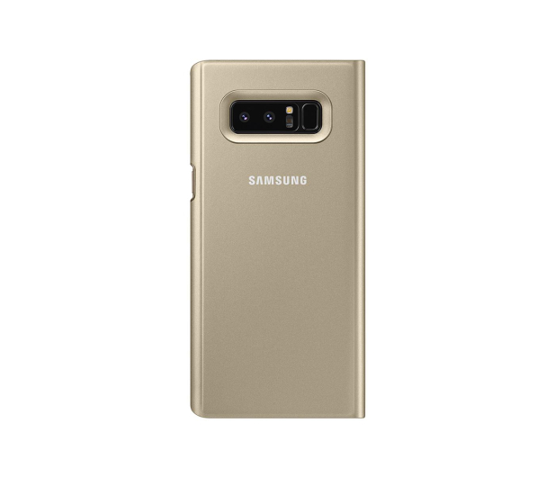 ETUI Clear View Standing Cover do Samsung Galaxy Note 8 zlote - 377877 - zdjęcie 2